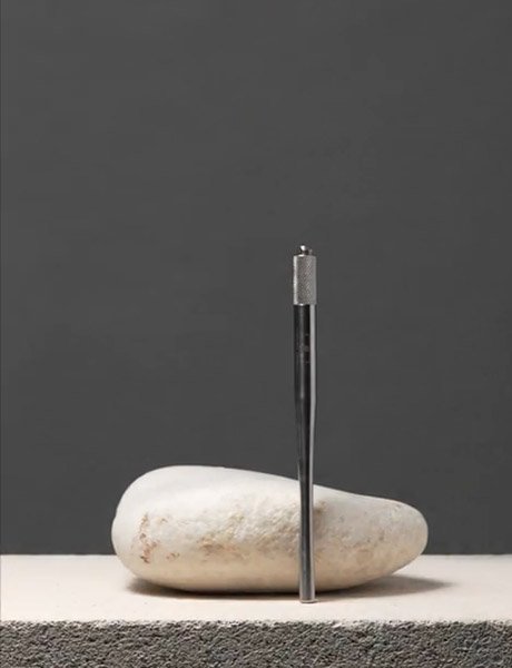 Microblading / PMU Handstück aus Edelstahl